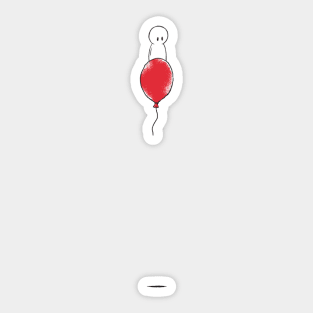 Balloon (no floor) Sticker